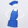 Sywiyi Kids Girls 2pcs Kitchen Cooking Costumes Sets Chef Apron with Hat Baking Painting Outfits Blue Large view 4