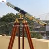 Nautical-Mart Brass Floor Standing Telescope with Tripod 60'' (Brass Finish) view 3