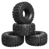 FriHobby 2.2 Crawler Tires with Foam Inserts fit1/10 Scale Rock Crawler Car, Height 5.31 inch (135mm) Compatible with Traxxas TRX4 Axial SCX10 II III Redcat Gen 8 view 1