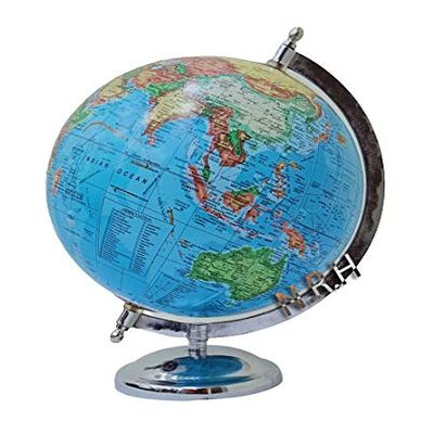 Nautical World Map Globe Table Decor Nautical Authentic Globe Office Decorative