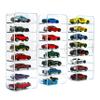 KISLANE 24 Toy Cars Display Case Compatible with Toy Cars, Transparent Acrylic Display Case Matchbox Cars view 1