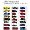 KISLANE 24 Toy Cars Display Case Compatible with Toy Cars, Transparent Acrylic Display Case Matchbox Cars view 2