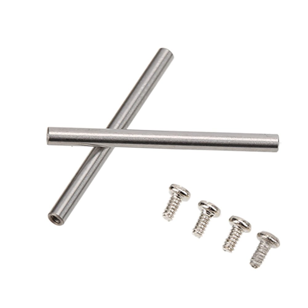 Dilwe RC Horizontal Shaft Set, 1 Pair Iron RC Metal Horizontal Shaft Main Shaft for WLtoys XK K110 RC Helicopter Upgrade Parts RC Accessories