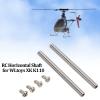 Dilwe RC Horizontal Shaft Set, 1 Pair Iron RC Metal Horizontal Shaft Main Shaft for WLtoys XK K110 RC Helicopter Upgrade Parts RC Accessories view 2