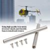 Dilwe RC Horizontal Shaft Set, 1 Pair Iron RC Metal Horizontal Shaft Main Shaft for WLtoys XK K110 RC Helicopter Upgrade Parts RC Accessories view 3