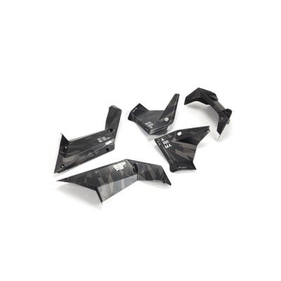 ARRMA 1/7 Guard Set Painted, Black Camo: FIRETEAM, ARA411018