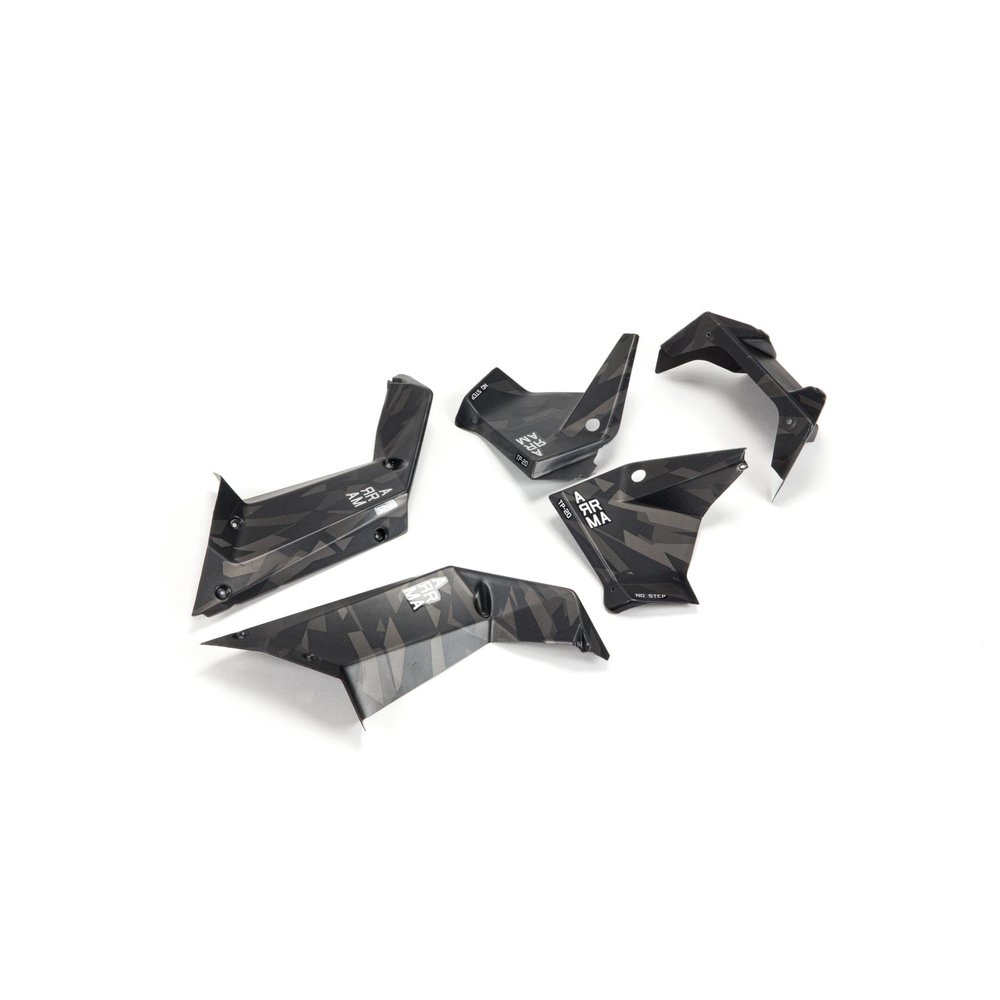 ARRMA 1/7 Guard Set Painted, Black Camo: FIRETEAM, ARA411018