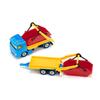 siku 1695, Truck with Skip and Trailer, Toy Truck, Metal/Plastic, Multicolour, with Container and Moveable Skip view 2