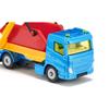 siku 1695, Truck with Skip and Trailer, Toy Truck, Metal/Plastic, Multicolour, with Container and Moveable Skip view 4