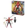 Spider-Man: No Way Home Deluxe 13-Inch-Scale Web Gear Action Figure with Sound FX, Suit Upgrades, and Web Blaster Accessory view 2