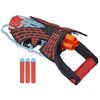 Marvel Spider-Man: Across The Spider-Verse Miles Morales Tri-Shot NERF Blaster, with 3 Darts, Spider-Man Toys, Super Hero Toys for 5 Year Old Boys and Girls and Up view 1
