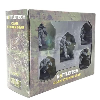 Catalyst Game Labs BattleTech Mini Force Pack: Clan Striker Star