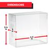 EVORETRO Booster Box Case for Pokemon Large Booster Boxes (Current) - [5 Pack] - Clear PET Plastic Protective Case - 0.50 MM Thick Stackable Storage, Keep Your Collection in Mint Condition view 4