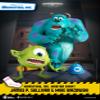 Beast Kingdom Monsters Inc.: James P. Sullivan & Mike Wazowski MC-042 Master Craft Statue,Multicolor view 2