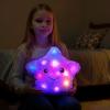 Cuteoy 13" Musical Purple Star Plush Pillow Glowing Twinkle Night Light Stuffed Animal LED Toys Adjustable Volume Birthday for Girls Boys view 2