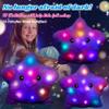 Cuteoy 13" Musical Purple Star Plush Pillow Glowing Twinkle Night Light Stuffed Animal LED Toys Adjustable Volume Birthday for Girls Boys view 4