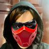 Evere Red Hood Mask Jason Todd Cosplay Helmet Durable Resin Cosplay Prop Halloween Costume Accessory (A-Red Hood Mask) view 2