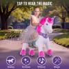 PonyCycle Ride on Unicorn Riding Unicorn Pink Toys Advanced Model Y Plush Animal (28.7" Height/Size 3 for Kids Ages 34) Indoor Outdoor Riding Horse, No Electricity Birthday Gift for Kids Y352 view 4