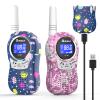 Qniglo Walkie Talkies for Kids - Rechargeable Kids Walkie Talkies with Clear Sound, Easy to Use, VOX, Perfect Birthday for 3-8 Year Old Boys Girls - Outdoor Adventures, Camping, Hiking view 1