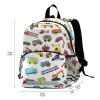 XDMXY Transportation Cars Kid's Toddler Backpack for Boys Girls Preschool Nursery with Safety Leash (011411) view 3