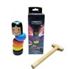 Mingkai Interesting Magic Toy,Little Wooden Man, Who Cant Beat, Little Unbreakable Wooden Man Magic Toy Stage Magic Props Fun Toy Gift view 1