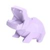 BESPORTBLE Purple Hippo Piggy Bank Decorative Coin Pot for Boys and Girls Saving Pot Desktop Decoration view 1