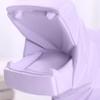 BESPORTBLE Purple Hippo Piggy Bank Decorative Coin Pot for Boys and Girls Saving Pot Desktop Decoration view 4