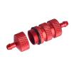 Aluminum RC Fuel Filter and Silicone Tubing for Nitro Powered RC Car RC Airplane Models (Red) view 2