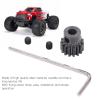 SUNGOOYUE RC Car Pinion Gear Set, 15T 0.8 Mod Metal Pinion Motor Gear Compatible with ARRMA Granite 1/10 Remote Control Car Series view 3