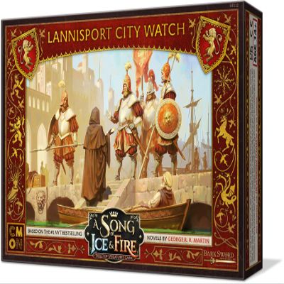 CMON A Song of Ice and Fire Tabletop Miniatures Game Lannisport Enforcers Unit Box | Strategy Game for Teens and Adults | Ages 14+ | 2+ Players | Avg. Playtime 45-60 Minutes | Made by CMON