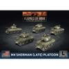 Battlefront Miniatures Flames of War: American M4 Sherman Platoon (Late-War) view 1