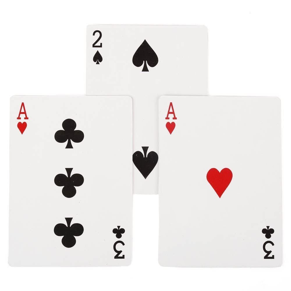 Merz67 LLC Three Card Monte Magic Trick (Red Back)