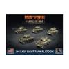 Battlefront Miniatures Flames of War WW2: M4 Easy Eight Tank Platoon view 1