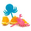 BapronBaby Sea Life Foodie Picks (2 Pack - Crab & Octopus) - Toddlers + Preschoolers Utensils - BPA Free - Dishwasher Safe - Self Feeding - 18 Months+ view 3