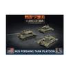 Flames of War WW2: M26 Pershing Tank Platoon view 1