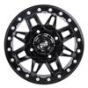 4/137 Tusk Wasatch Beadlock Wheel 15x7 5.0 + 2.0 Matte Black For Can-Am Commander 1000R X-MR 2022-2025 view 3