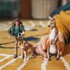 Schleich Wild Life 9-Piece Australian Animal Toy Playset for Boys and Girls Ages 3+, Outback Adventure with Kangaroo Toys view 3