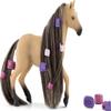 Schleich Horse Club Sofia's Beauties Andalusian Mare Toy Horse Set for Girls and Boys with Brushable Hair and Accessories, 14 Pieces, Ages 4+ view 2
