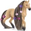 Schleich Horse Club Sofia's Beauties Andalusian Mare Toy Horse Set for Girls and Boys with Brushable Hair and Accessories, 14 Pieces, Ages 4+ view 3