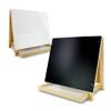 Flipside Products Tabletop Small Black Chalkboard/Dry Erase Easel, Group Activities, Easel for Kids, Double-Sided view 1