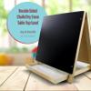 Flipside Products Tabletop Small Black Chalkboard/Dry Erase Easel, Group Activities, Easel for Kids, Double-Sided view 2