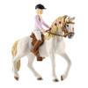 Schleich Horse Club - 95PC Sofia's Secret Camper Playset with Removable Rooftop Balcony - Includes Camper, Horse and Rider Figurines and Accessories - Modular Play Set for Girls - Kids Ages 5+ | 42593 view 4