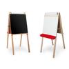 Flipside Products - Child's Deluxe Double Easel - Black Chalk/White Markerboard view 1