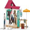 Schleich Horse Club - Rider Caf, 97 Piece Playset with 1 x Horses, Collectible Animal Toys and Horse Riding Figurines for Children Ages 5+ view 2