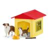 Schleich Farm World 6-Piece Puppy Toy Playset for Boys and Girls Ages 3+, Friendly Dog House view 1