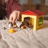 Schleich Farm World 6-Piece Puppy Toy Playset for Boys and Girls Ages 3+, Friendly Dog House view 2