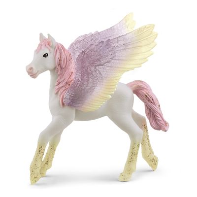 Schleich bayala, Unicorn Toys, Unicorn Gifts for Girls and Boys 5-12 Years Old, Star Pegasus Mare, Multi, 70579