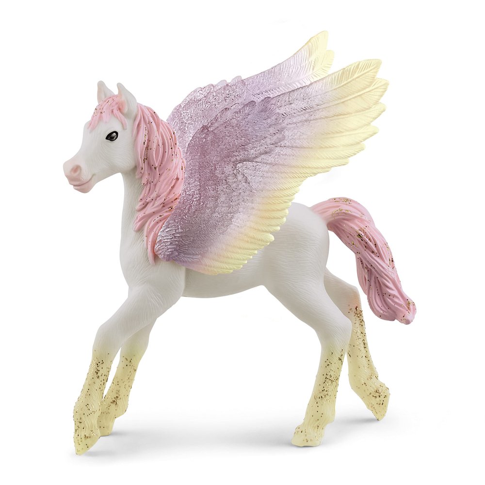 Schleich bayala, Unicorn Toys, Unicorn Gifts for Girls and Boys 5-12 Years Old, Star Pegasus Mare, Multi, 70579