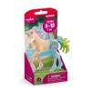 Schleich bayala, Unicorn Toys for Girls and Boys, Marshmallow Unicorn Foal with Gems, Pink view 1