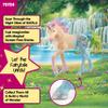 Schleich bayala, Unicorn Toys for Girls and Boys, Marshmallow Unicorn Foal with Gems, Pink view 2